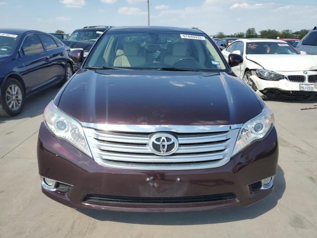 4T1BK3DB1CU458512 - 2012 TOYOTA AVALON BASE BURGUNDY photo 5