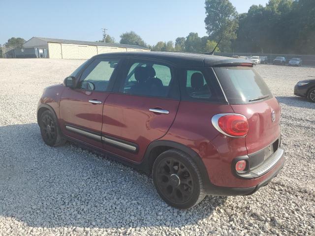 ZFBCFADH5FZ032273 - 2015 FIAT 500L TREKKING RED photo 2