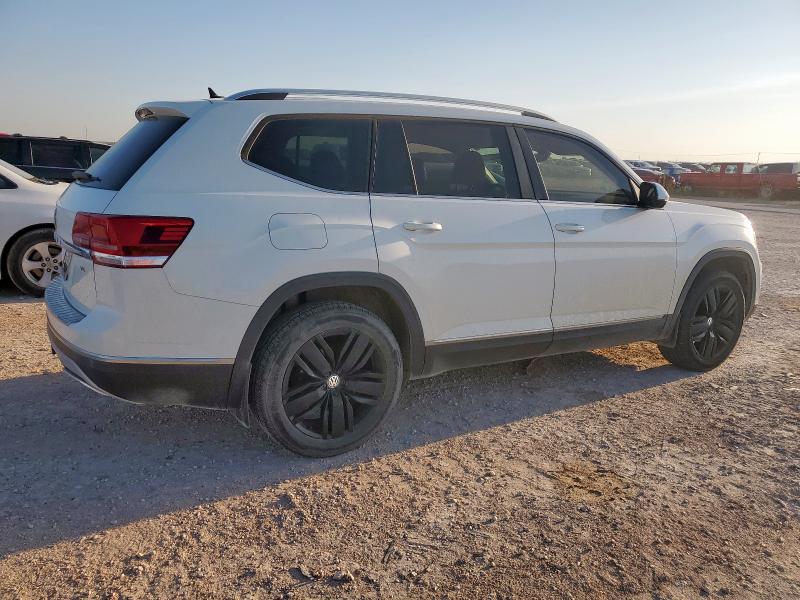 1V2ER2CA0KC577347 - 2019 VOLKSWAGEN ATLAS SEL WHITE photo 3