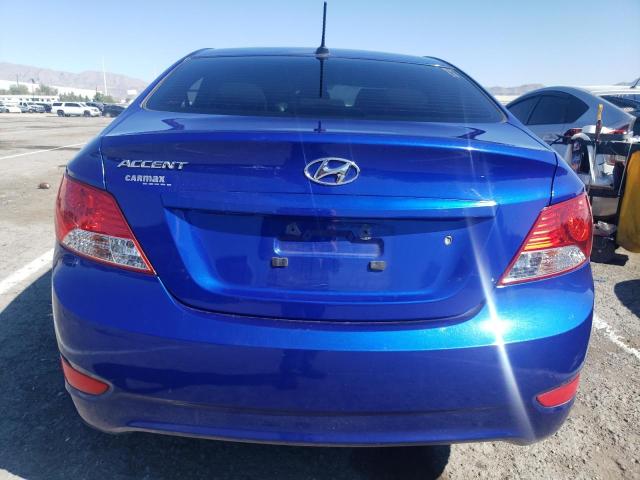 KMHCU4AEXCU059021 - 2012 HYUNDAI ACCENT GLS BLUE photo 6