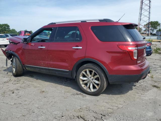 1FM5K8D88FGA32334 - 2015 FORD EXPLORER XLT 红色 照片 2