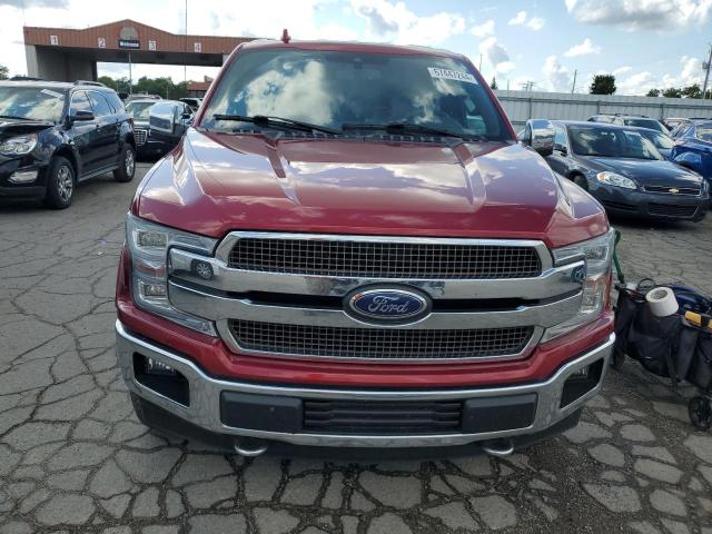 1FTEW1E59KFD44232 - 2019 FORD F150 SUPERCREW RED photo 5