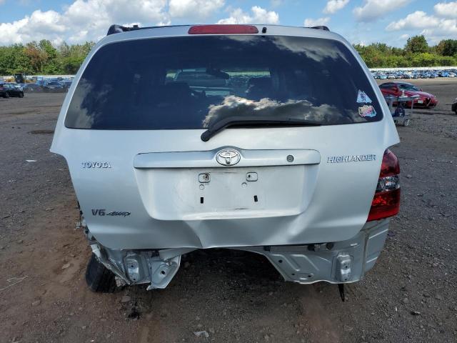 JTEEP21A240056964 - 2004 TOYOTA HIGHLANDER SILVER photo 6