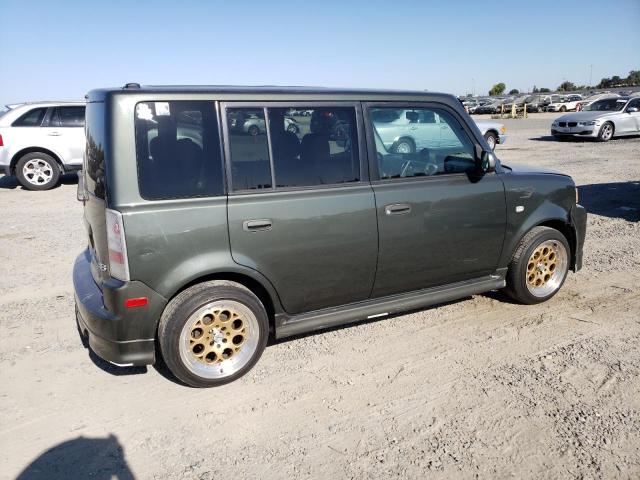 JTLKT334050189678 - 2005 TOYOTA SCION XB GREEN photo 3