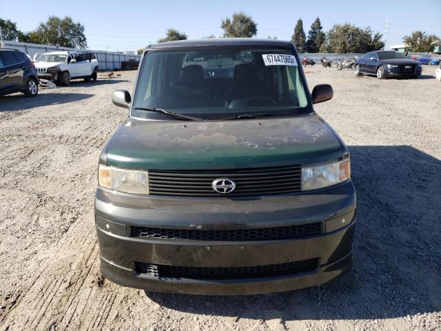 JTLKT334050189678 - 2005 TOYOTA SCION XB GREEN photo 5