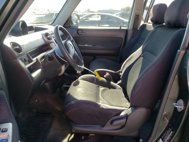 JTLKT334050189678 - 2005 TOYOTA SCION XB GREEN photo 7