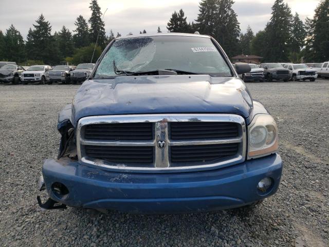 1D4HB48N36F146549 - 2006 DODGE DURANGO SLT BLUE photo 5