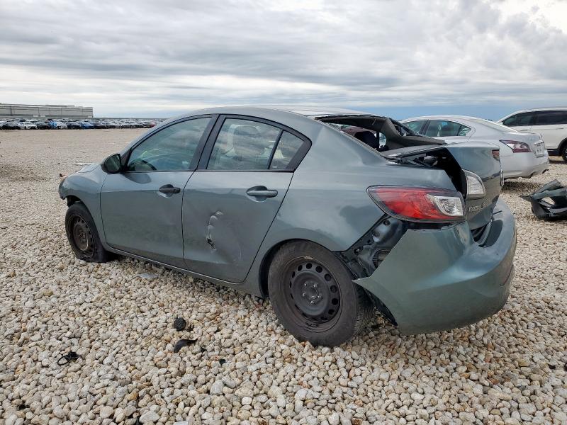 JM1BL1TF0D1795170 - 2013 MAZDA 3 I GREEN photo 2