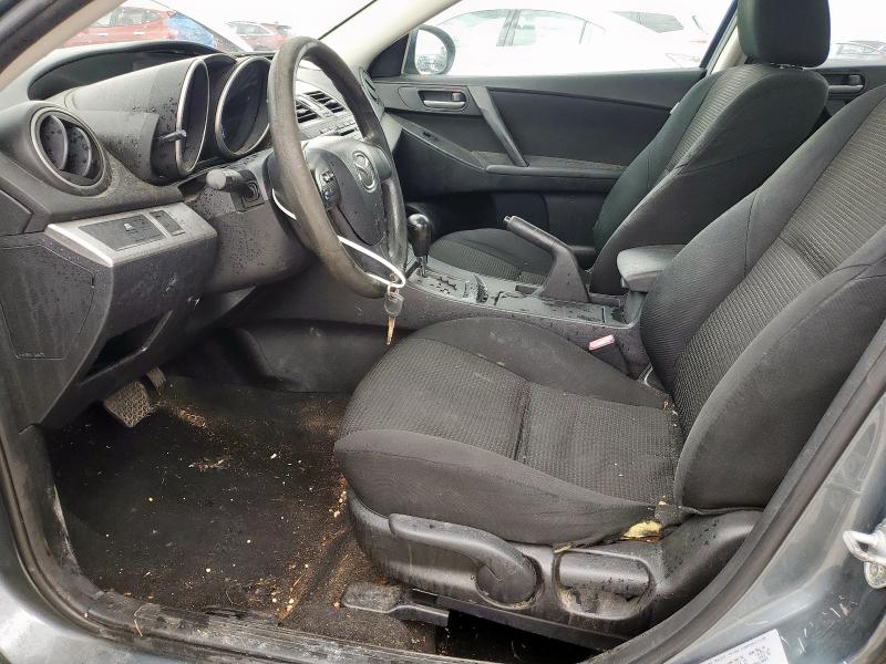 JM1BL1TF0D1795170 - 2013 MAZDA 3 I GREEN photo 7