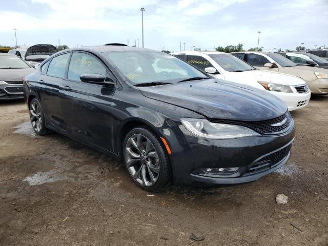 1C3CCCBG7FN722064 - 2015 CHRYSLER 200 S BLACK photo 4