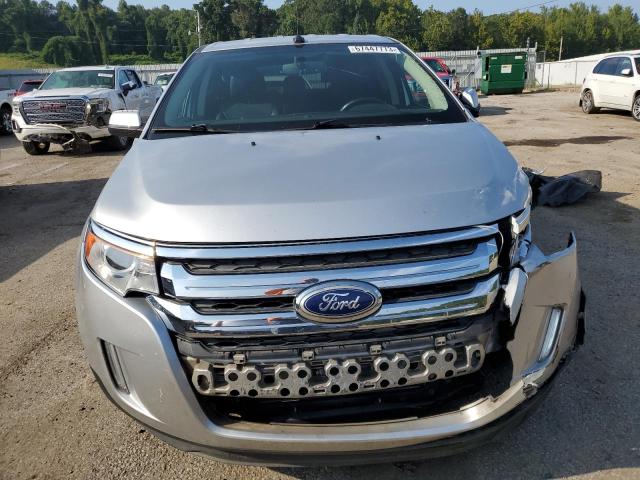 2FMDK3KC0CBA55809 - 2012 FORD EDGE LIMITED SILVER photo 5