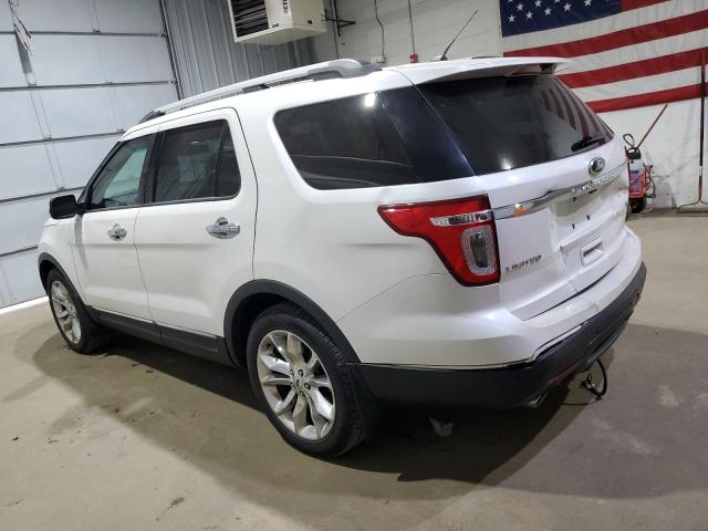 1FM5K8F82DGB17101 - 2013 FORD EXPLORER LIMITED 白色 照片 2