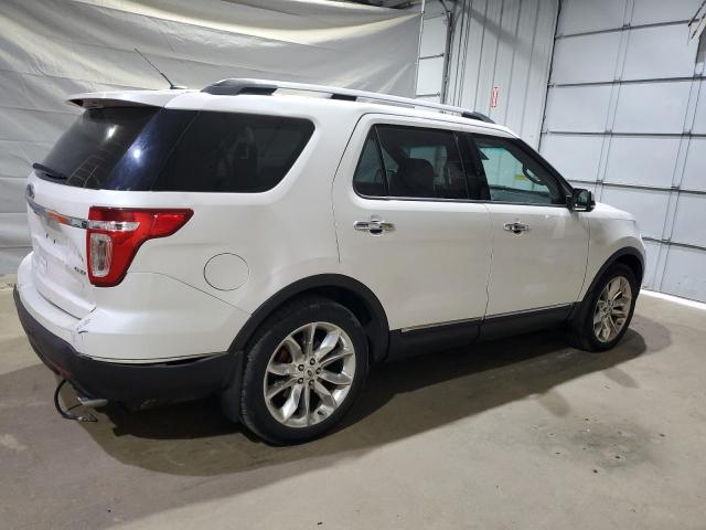 1FM5K8F82DGB17101 - 2013 FORD EXPLORER LIMITED 白色 照片 3