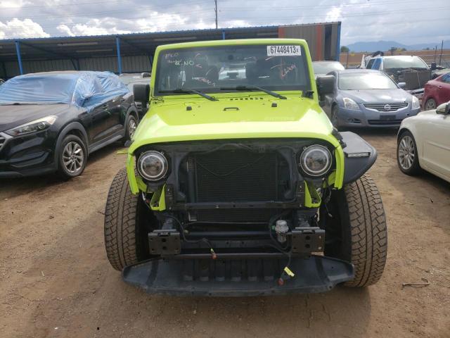 1C4AJWBG4HL504799 - 2017 JEEP WRANGLER SAHARA GREEN photo 5