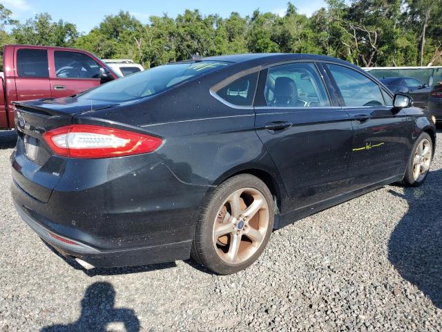 3FA6P0H77DR253139 - 2013 FORD FUSION SE BLACK photo 3