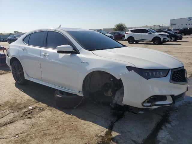 19UUB2F6XJA013418 - 2018 ACURA TLX TECH+A WHITE photo 4