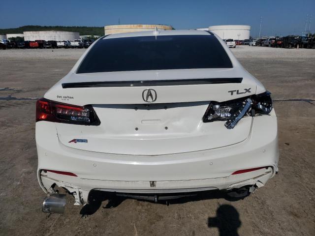 19UUB2F6XJA013418 - 2018 ACURA TLX TECH+A WHITE photo 6