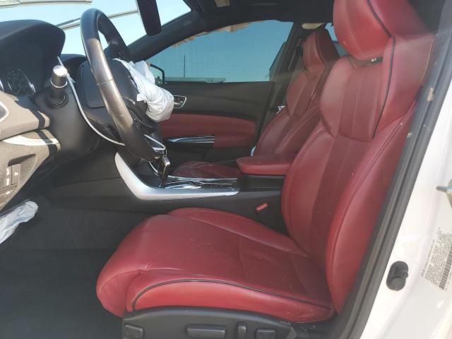 19UUB2F6XJA013418 - 2018 ACURA TLX TECH+A WHITE photo 7