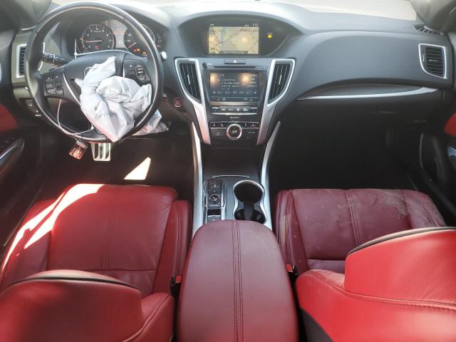 19UUB2F6XJA013418 - 2018 ACURA TLX TECH+A WHITE photo 8