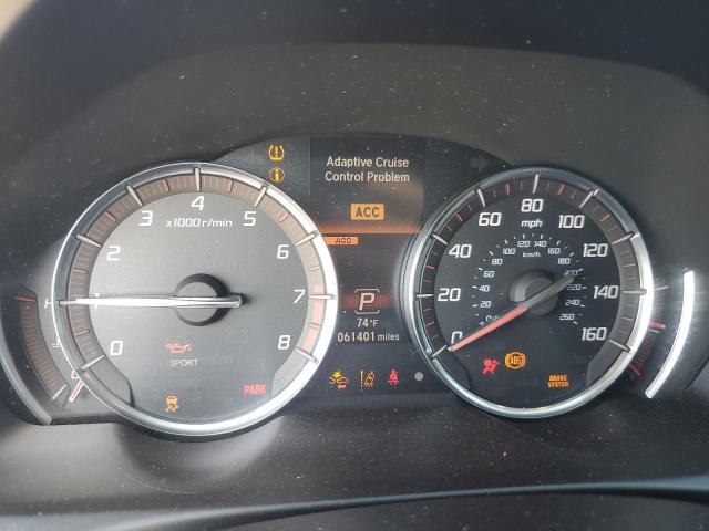 19UUB2F6XJA013418 - 2018 ACURA TLX TECH+A WHITE photo 9