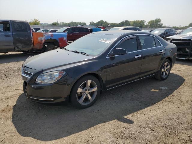 1G1ZC5E07CF145602 - 2012 CHEVROLET MALIBU 4D 1LT BLACK photo 1