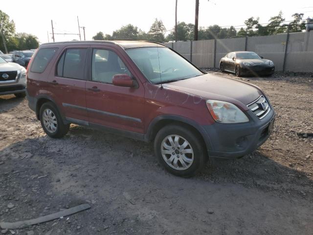 SHSRD78876U422560 - 2006 HONDA CR-V EX 红色 照片 4