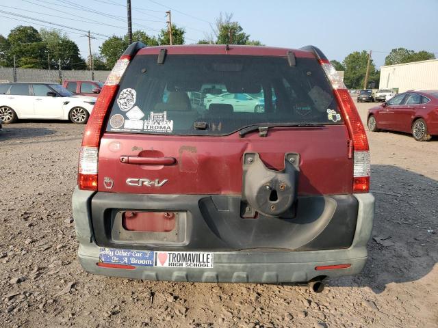SHSRD78876U422560 - 2006 HONDA CR-V EX 红色 照片 6