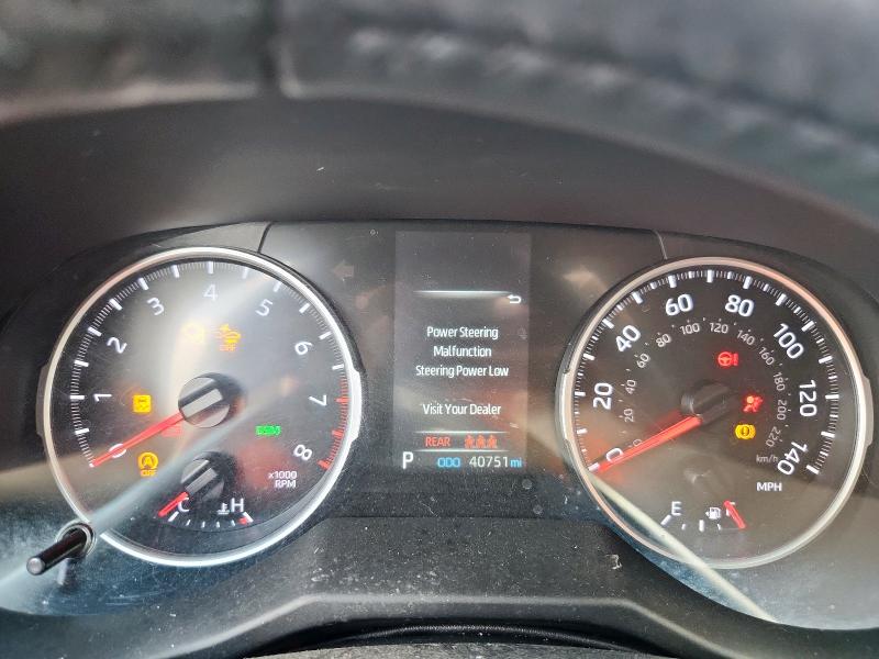 2T3W1RFV0NC196489 - 2022 TOYOTA RAV4 XLE BLACK photo 9