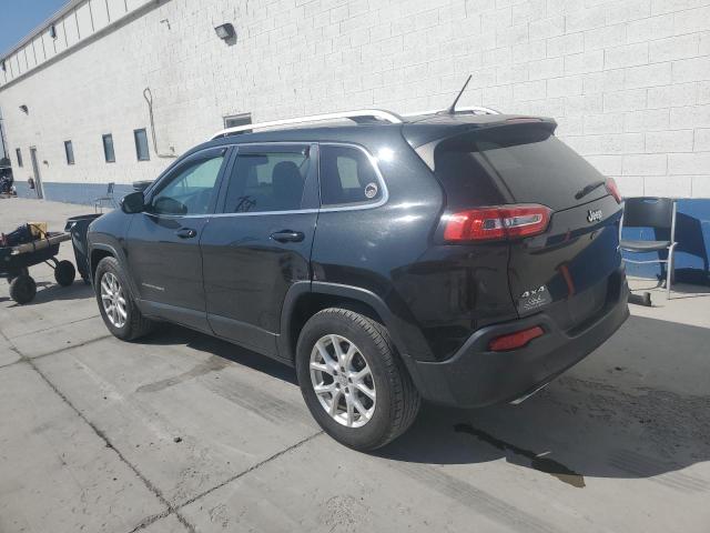 1C4PJMCS0FW644989 - 2015 JEEP CHEROKEE LATITUDE BLACK photo 2