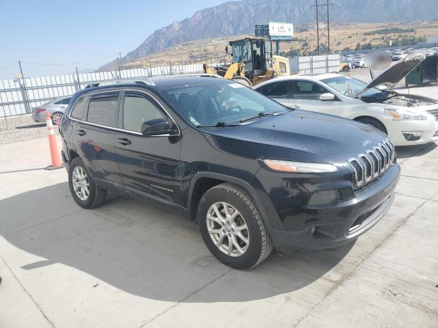 1C4PJMCS0FW644989 - 2015 JEEP CHEROKEE LATITUDE BLACK photo 4