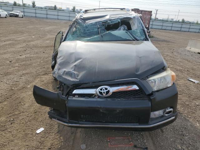 JTEBU5JR7A5000410 - 2010 TOYOTA 4RUNNER SR5 შავი ფოტო 5
