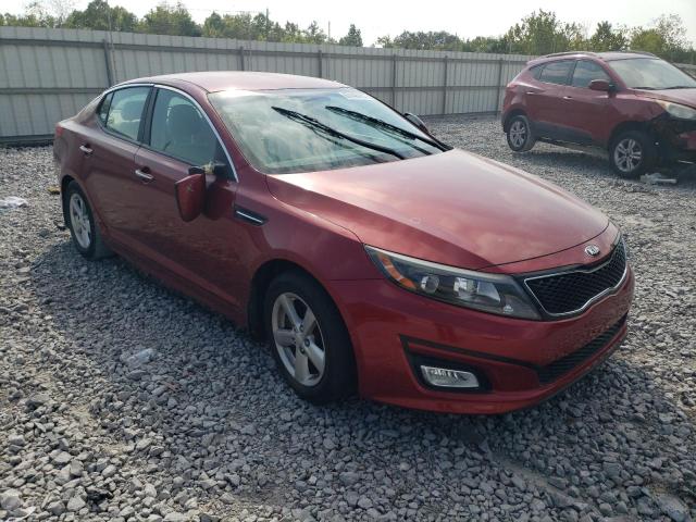 5XXGM4A70FG456304 - 2015 KIA OPTIMA LX RED photo 4