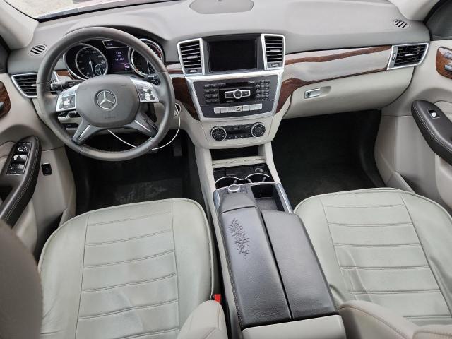 4JGDA5HB8CA026115 - 2012 MERCEDES-BENZ ML 350 4MATIC GRAY photo 8