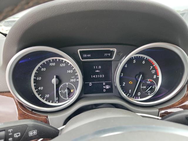 4JGDA5HB8CA026115 - 2012 MERCEDES-BENZ ML 350 4MATIC GRAY photo 9