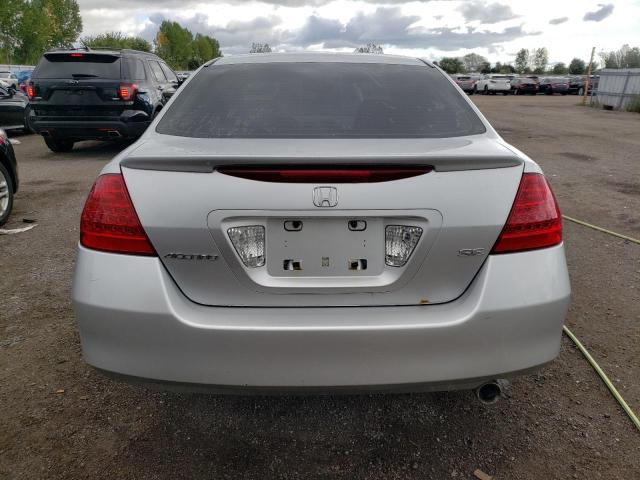 1HGCM56747A802799 - 2007 HONDA ACCORD EX SILVER photo 6