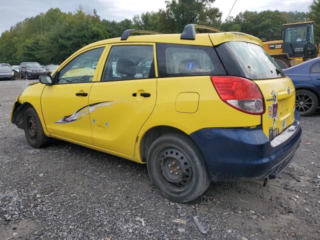 2T1KR32E64C191203 - 2004 TOYOTA COROLLA MA XR YELLOW photo 2