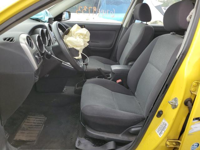 2T1KR32E64C191203 - 2004 TOYOTA COROLLA MA XR YELLOW photo 7