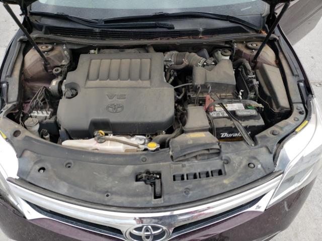 4T1BK1EB9DU001676 - 2013 TOYOTA AVALON BASE 勃艮第红 照片 11