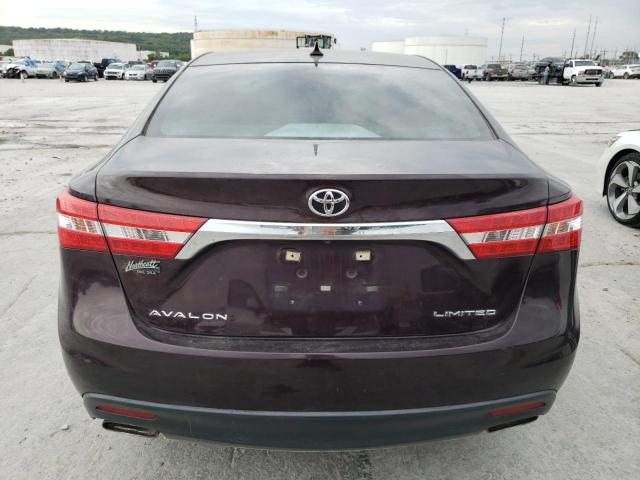 4T1BK1EB9DU001676 - 2013 TOYOTA AVALON BASE 勃艮第红 照片 6