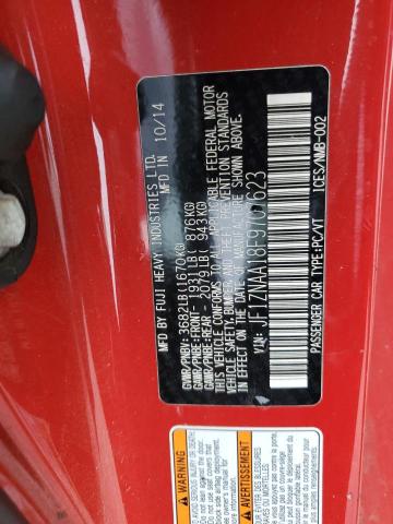 JF1ZNAA18F9707623 - 2015 TOYOTA SCION FR-S 红色 照片 13