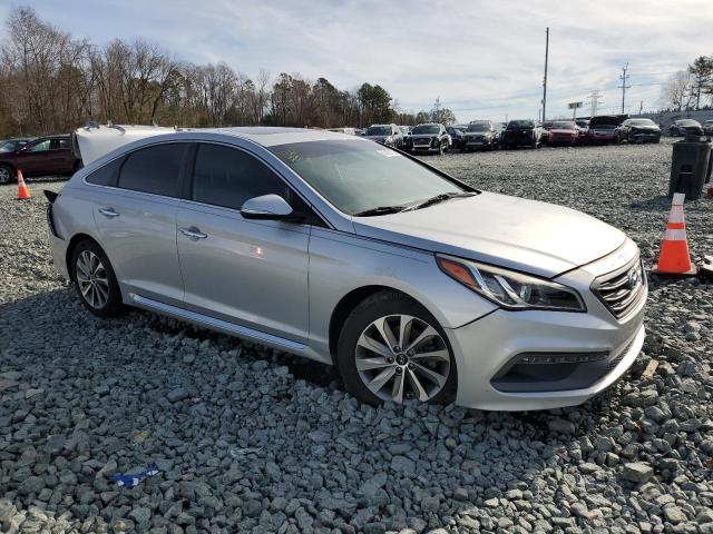 5NPE34AF5HH470465 - 2017 HYUNDAI SONATA SPORT SILVER photo 4