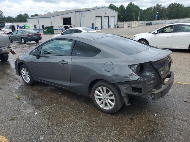 2HGFG3B17CH535406 - 2012 HONDA CIVIC EXL GRAY photo 2