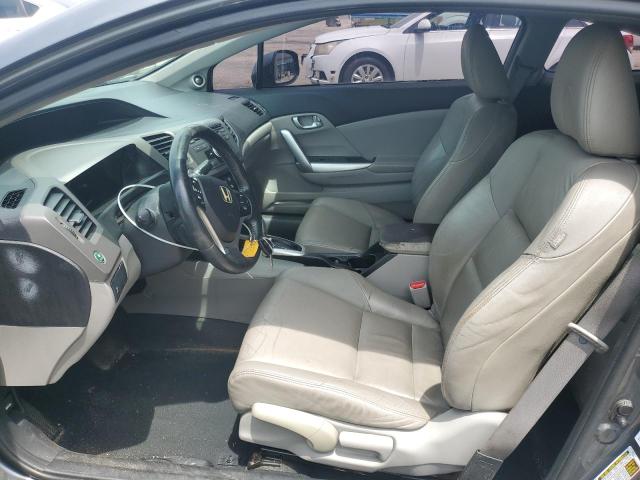 2HGFG3B17CH535406 - 2012 HONDA CIVIC EXL GRAY photo 7