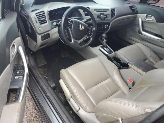 2HGFG3B17CH535406 - 2012 HONDA CIVIC EXL GRAY photo 8