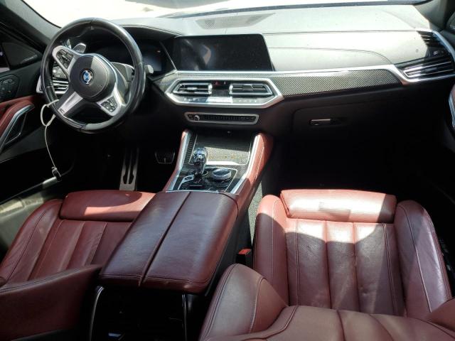 5UXCY8C08N9K63659 - 2022 BMW X6 M50I BLACK photo 8