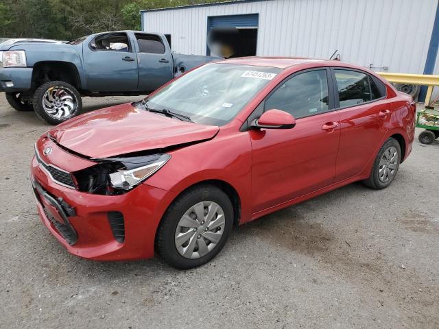 3KPA24AB8KE200852 - 2019 KIA RIO S RED photo 1