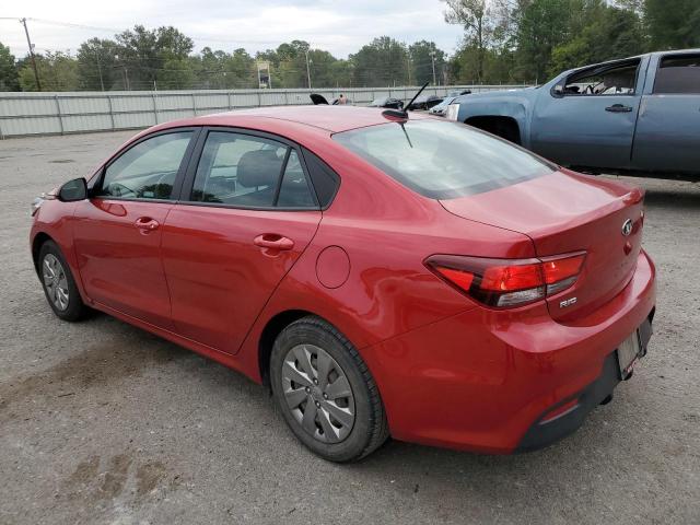 3KPA24AB8KE200852 - 2019 KIA RIO S RED photo 2