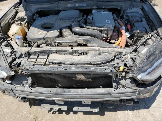 3FA6P0LU6JR152327 - 2018 FORD FUSION SE HYBRID გრაფიტი ფოტო 11