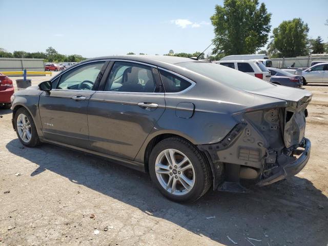 3FA6P0LU6JR152327 - 2018 FORD FUSION SE HYBRID გრაფიტი ფოტო 2