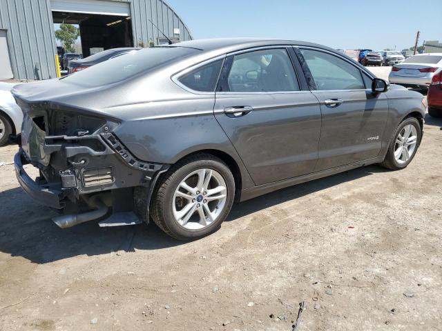 3FA6P0LU6JR152327 - 2018 FORD FUSION SE HYBRID გრაფიტი ფოტო 3